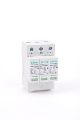 Type du terminal graphique 1000V - dispositif de protection de montée subite de C.C 2 35 millimètres de SPD solaire picovolte