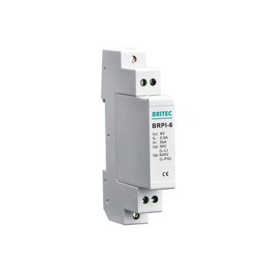 Para-raios de dados 24V com tempo de resposta de 1ns e proteção IP20 para supressor de surto de sinal
