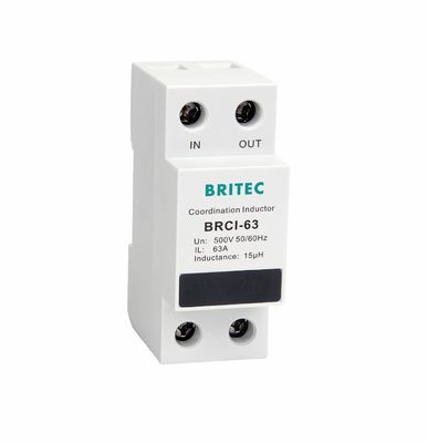 BRCI-63 Coordonner l'inducteur AC SPD Protecteur contre les surtensions de foudre Dispositifs de protection électrique
