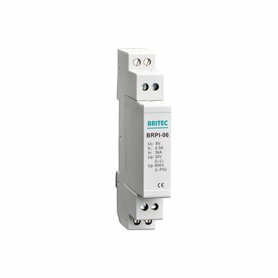Protecteur contre les surtensions de données BRPI-2L avec conception plug-in de protection 5kA et SPD de ligne de signal à largeur de bande de 10 Mbps