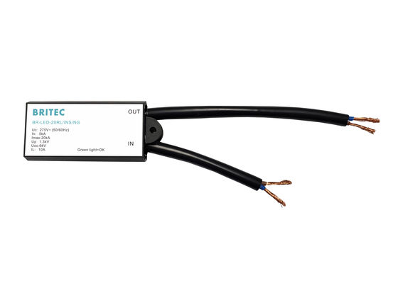 type de dispositif de protection de montée subite de 275v LED 3 protecteur de rue de lumière de 6KV 20KA