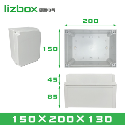 TY-8025085 Boîtes de raccordement électrique extérieures en plastique ABS Projet de jonction IP66