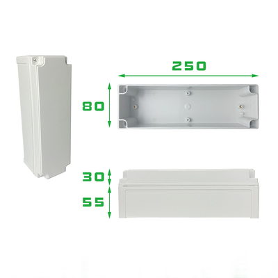 TY-8025085 Boîtes de raccordement électrique extérieures en plastique ABS Projet de jonction IP66