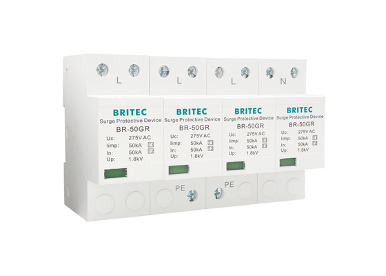 Parafoudre SPD Thermoplastique IP20 4 Pôles Parafoudre