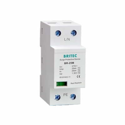 Parasurtenseur 25kA Classe I+II+III 150V 275V 320V 1.3kV T1+T2+T3 10 / 350us