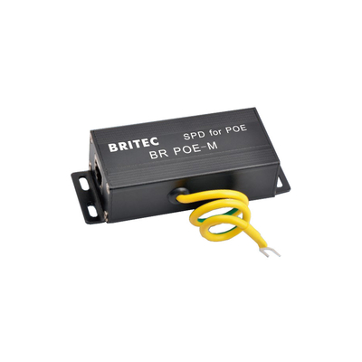 BR-POE-P 48V Protecteur contre les surtensions de données cat 6 POE Power Over Ethernet dispositif de protection contre les surtensions spd spd rj45 poe