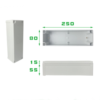 TY-8025070 Boîte de connexion électrique ABS imperméable à l'eau pour boîte de terminaison imperméable à l'eau
