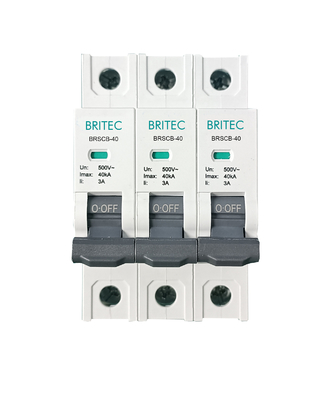 BRSCB-40 3P OEM ODM SPD Dispositif de protection contre les surtensions