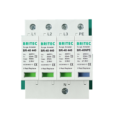 BR-40 440 3+1P Appareil de protection contre les surtensions de type 2