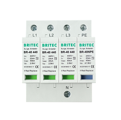 BR-40 440 3+1P Appareil de protection contre les surtensions de type 2