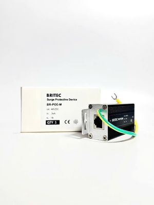 Réseaux électriques BR-POE-M Signal Surge Arrester surge Arrester surge protection contre les surtensions du signal
