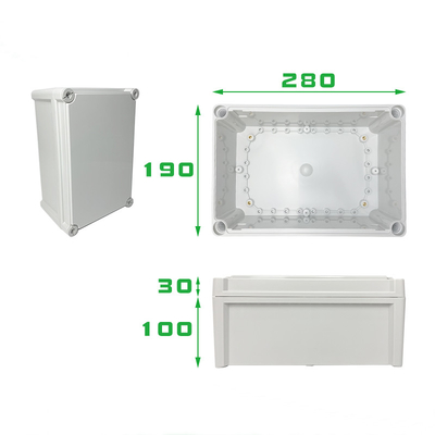 TY-190280130 boîtier électronique extérieur boîte électrique boîte de jonction de câble IP66/67/68 boîtier