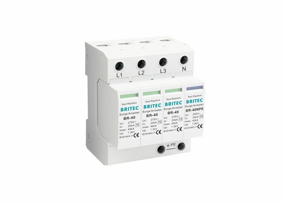 Parafoudre de classe II CA T2 Classe C BR-40 Type 2 SPD 40kA