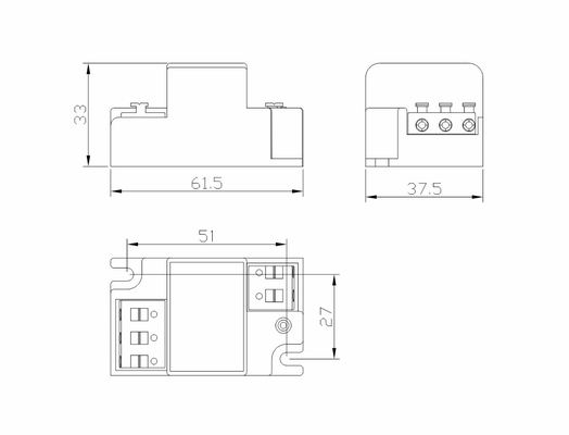 SPD06A-20 Protecteurs contre les surtensions pour lampes de rue LED 20kv 10kv T3