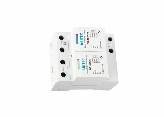 Dispositif de protection contre les surtensions de classe I type 1 Couleur blanche Installation facile