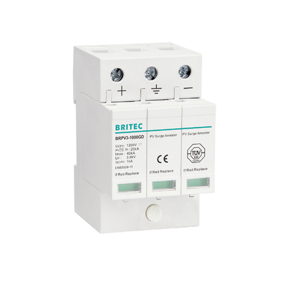 BRPV2-600 600V Dispositif de protection contre les surtensions en courant continu Signalisation à distance arrêt de foudre php solaire arrêt de surtensions spd dc600v php
