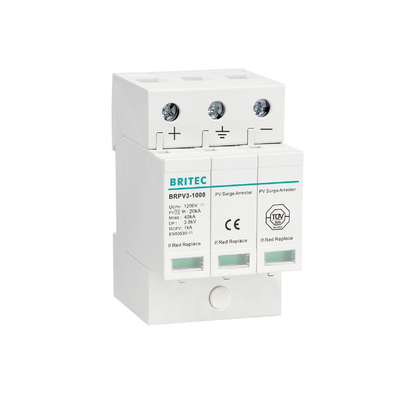 BRPV2-600 600V Dispositif de protection contre les surtensions en courant continu Signalisation à distance arrêt de foudre php solaire arrêt de surtensions spd dc600v php
