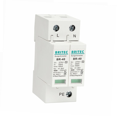 BR-40 4P 40kA Dispositif de protection contre les surtensions de 3 phases