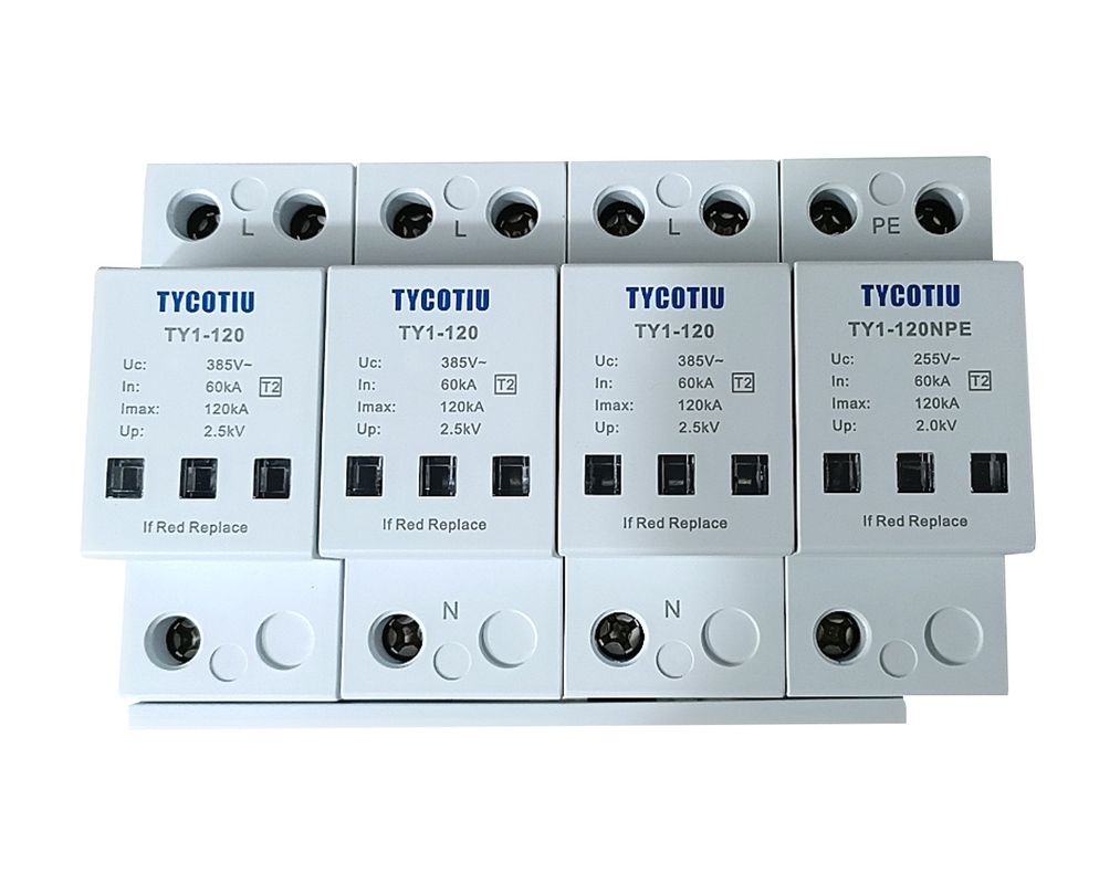 TY1-120 3+1 Dispositif de protection contre les surtensions