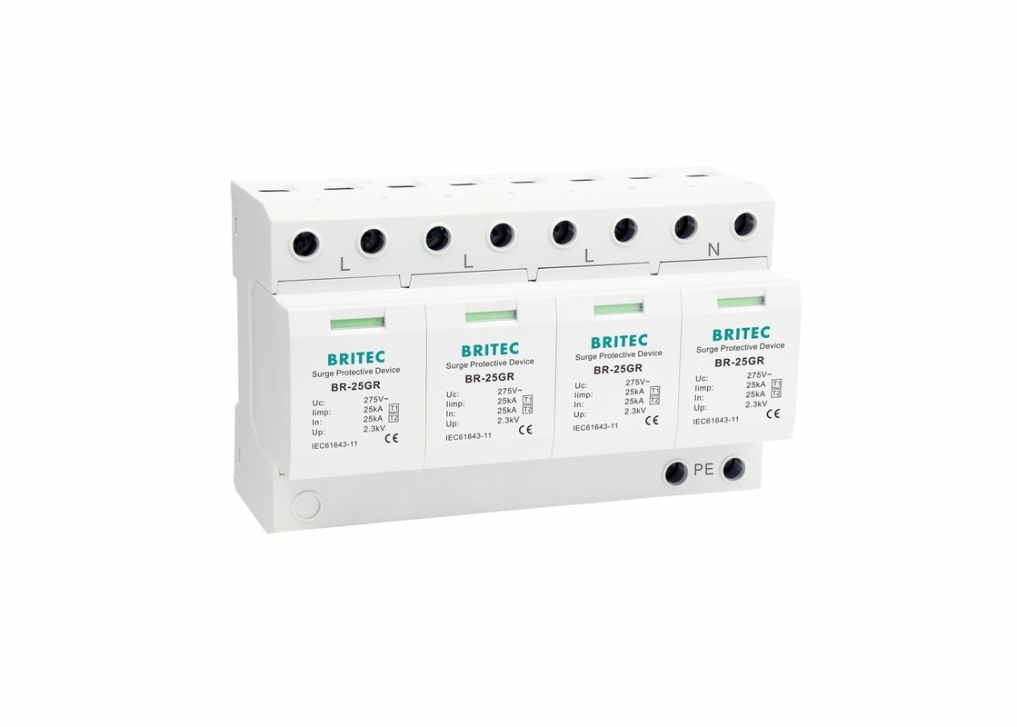 Dispositif de protection de montée subite de SPD pour le protecteur de montée subite à la maison de basse tension de série de BR-25GR