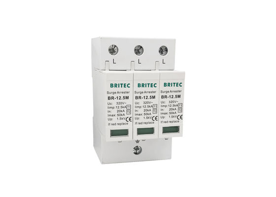 Dispositif de protection électrique de montée subite d'IEC61643-1 320V 12.5kA SPD