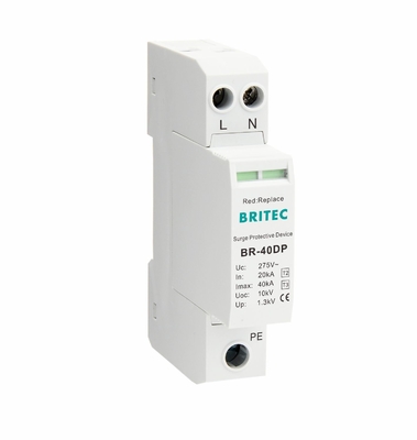 BR-275 40DP 4 275v Appareil de protection contre les surtensions de type 3 Spd