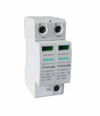 TYPV3 1000 Type 2 Arrestateur de surtension photovoltaïque Dc Protection contre la surtension SPD Dispositif de protection contre la surtension