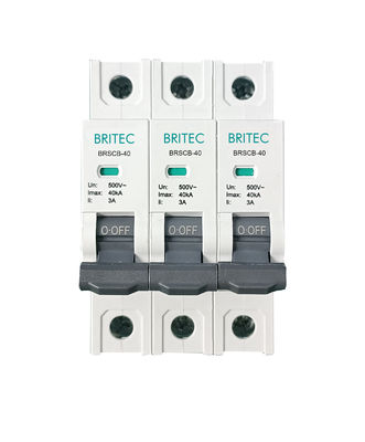 BRSCB-40 3P OEM ODM SPD Dispositif de protection contre les surtensions