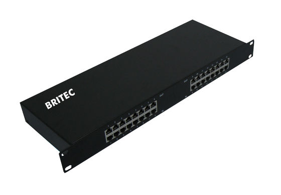 BRRJ45L-16R 1000Mbps/100Mbps RJ45 Protection contre les surtensions Réseau monture rack protection contre les surtensions Ethernet protection contre les éclairs Ethernet