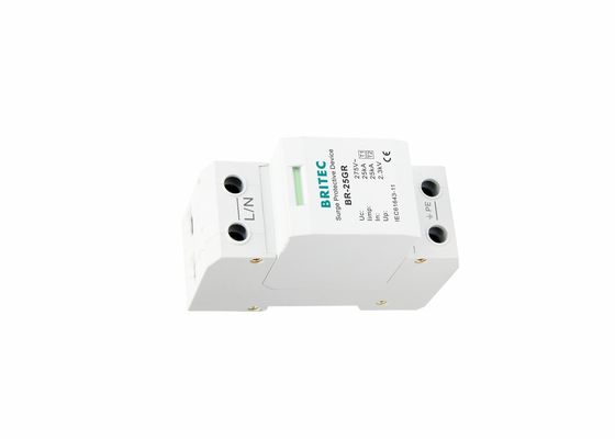 25kA classe I type 1 classe B SPD arrêt de surtension unique phase