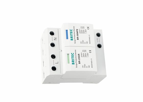 dispositif de protection de montée subite de type 1 monophasé 25kA BR-25GR 1P+N