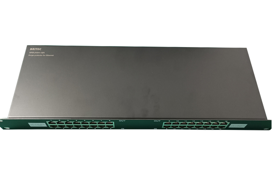BRRJ45H-16R Signal Télécommunication Surge Arrester 1000M montage sur rack protection contre les surtensions Ethernet