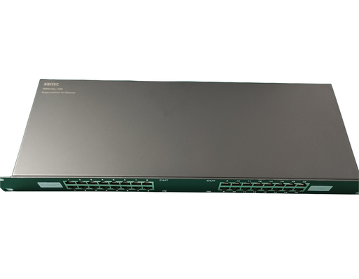 BRRJ45H-16R Signal Télécommunication Surge Arrester 1000M montage sur rack protection contre les surtensions Ethernet