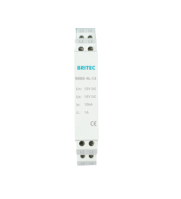 BRBD 4L-12 Signal Surge Arrester Signal SPD protection contre les surtensions de données du réseau éclair