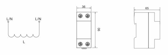 BRCI-63 inductance de découplage Découpleur de coordination de foudre