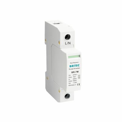 7KA Dispositif de protection contre les surtensions de type 1+2 contre les impulsions de foudre avec montage DIN-rail