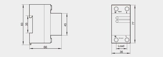 BROU-40 Protecteur de surtension surtension temporaire