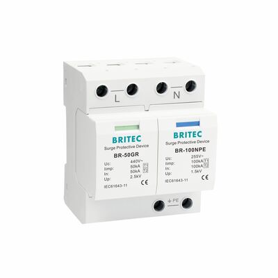 BR-50GR 440 1+1 Dispositif de protection contre les surtensions AC T1 Dispositif de protection contre les surtensions