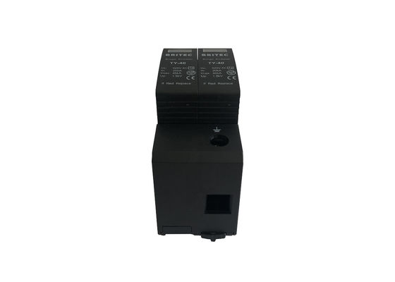 Dispositif de protection de surtension de parafoudre à C.A. 2 Polonais 40ka SPD