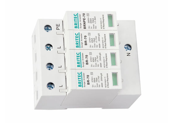 Parafoudre de type 2 enfichable 385V 70kA pour la sécurité AC