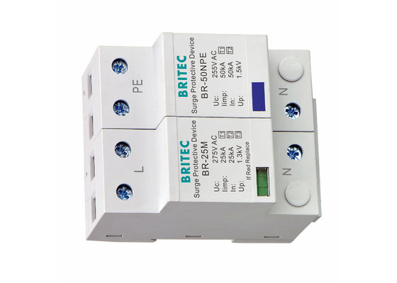 25kA B + C Série Parafoudre SPD Parasurtenseur pour Basse Tension AC Protection Foudre