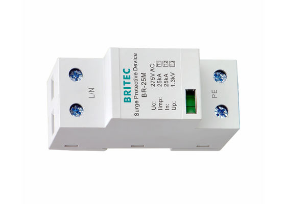 Alimentation d'énergie à forte intensité monophasé à C.A. 275V du parafoudre 25kA SPD