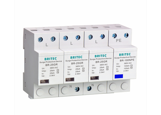 Montée subite de l'intercepteur SPD de montée subite de module d'intercepteur de montée subite de foudre de type 1 protectrice