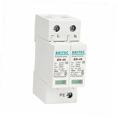 BR-40 4P 40kA Dispositif de protection contre les surtensions de 3 phases