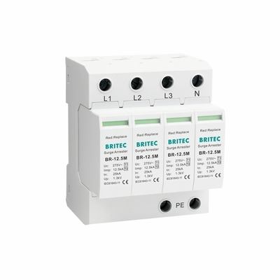 BR-12.5M 4P Type 1 Dispositif de protection contre les surtensions spd