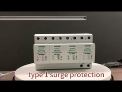 BR-50GR 4P Ac Protection contre les surtensions de type 1 Dispositif de protection contre les surtensions Spd Filtre de surtensions spd t1 t2